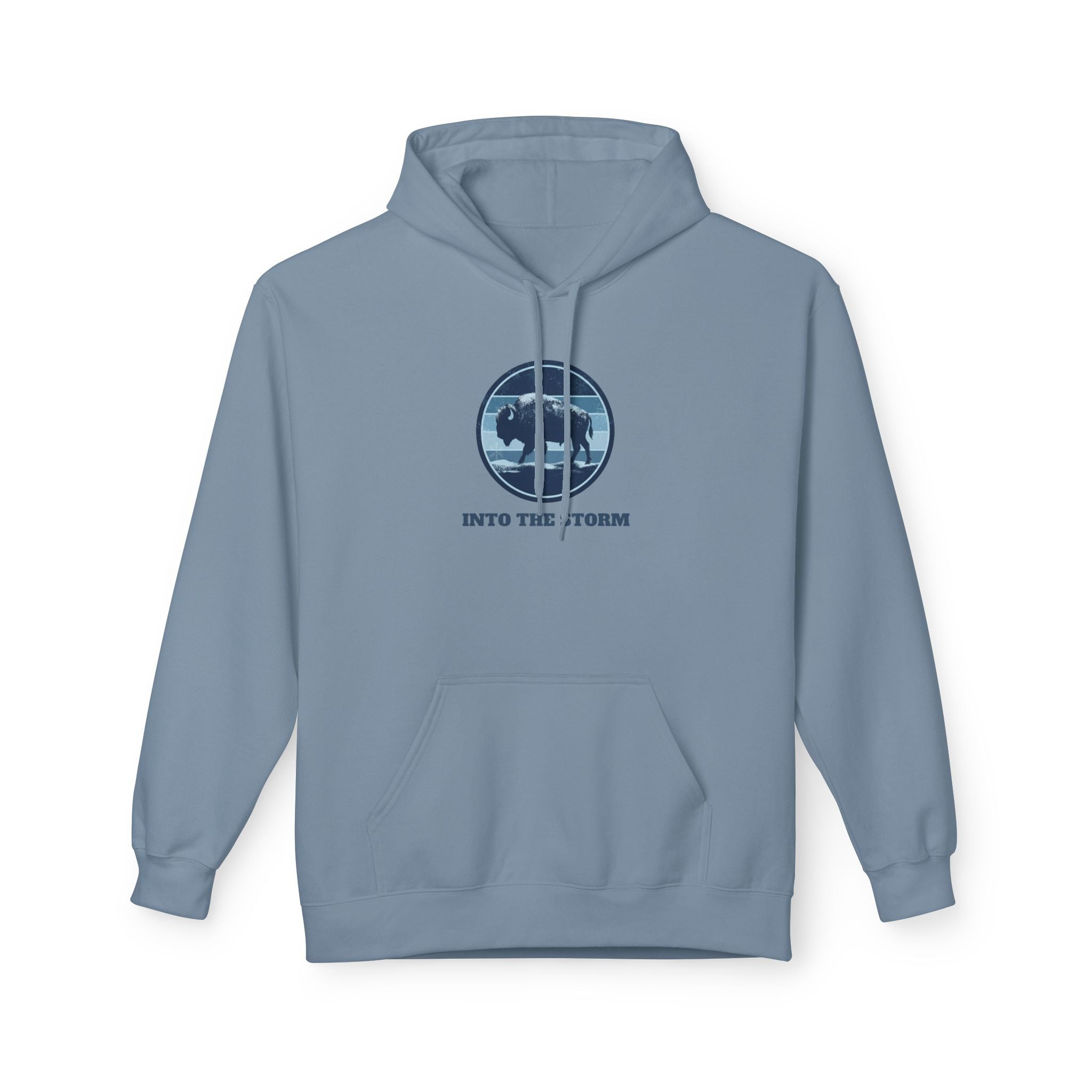 Winter Bison "Into the Storm" Graphic Hoodie