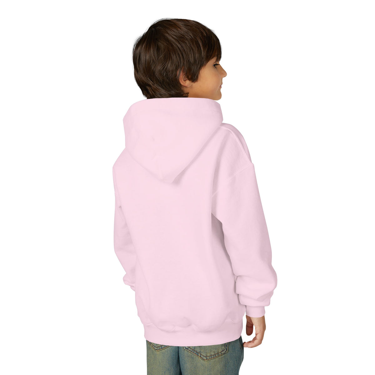 Retro Sunset Bison "Into the Storm" Graphic Youth Hoodie