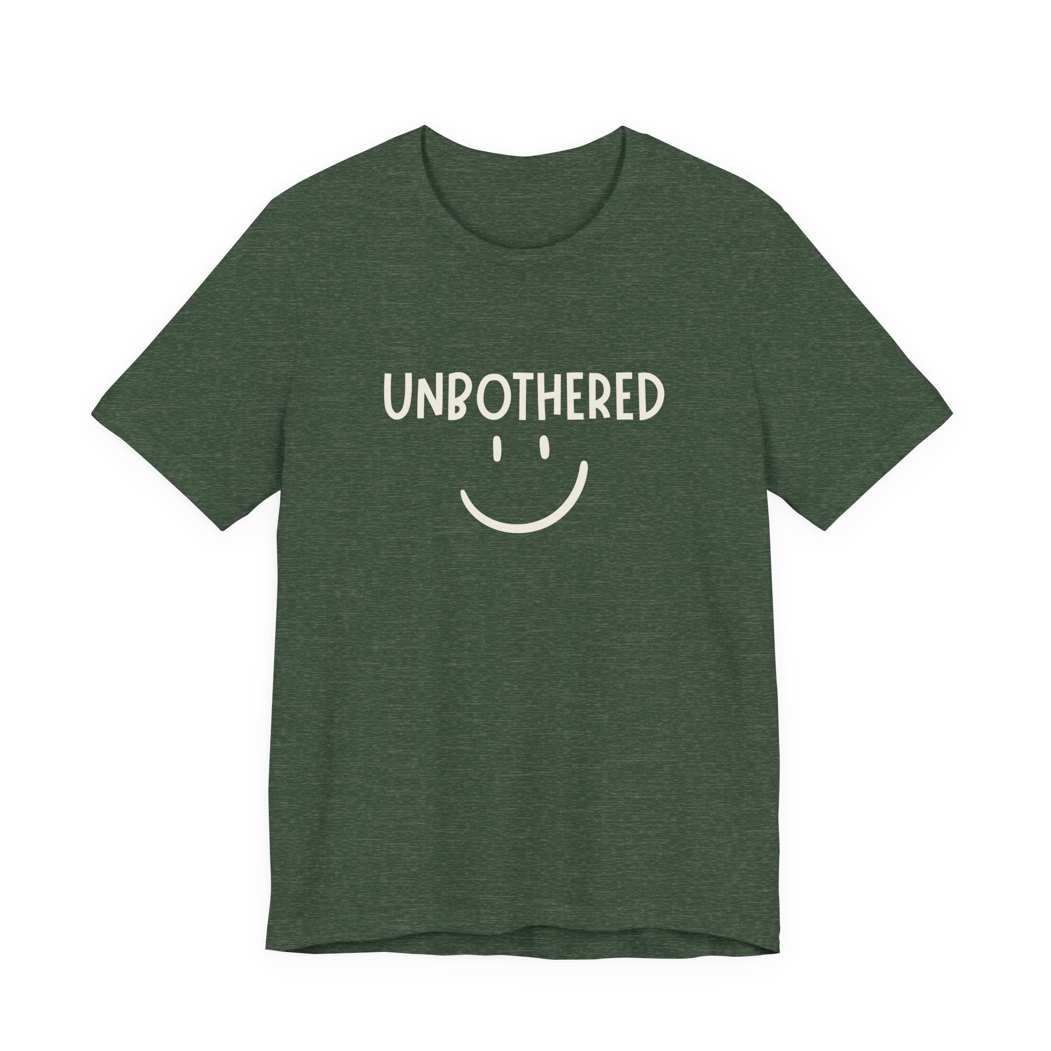 Unbothered Smiley Graphic Tee