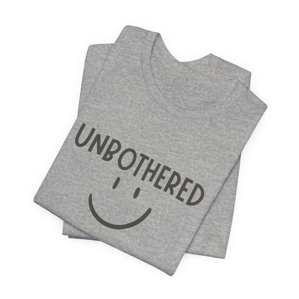 Unbothered Smiley Graphic Tee