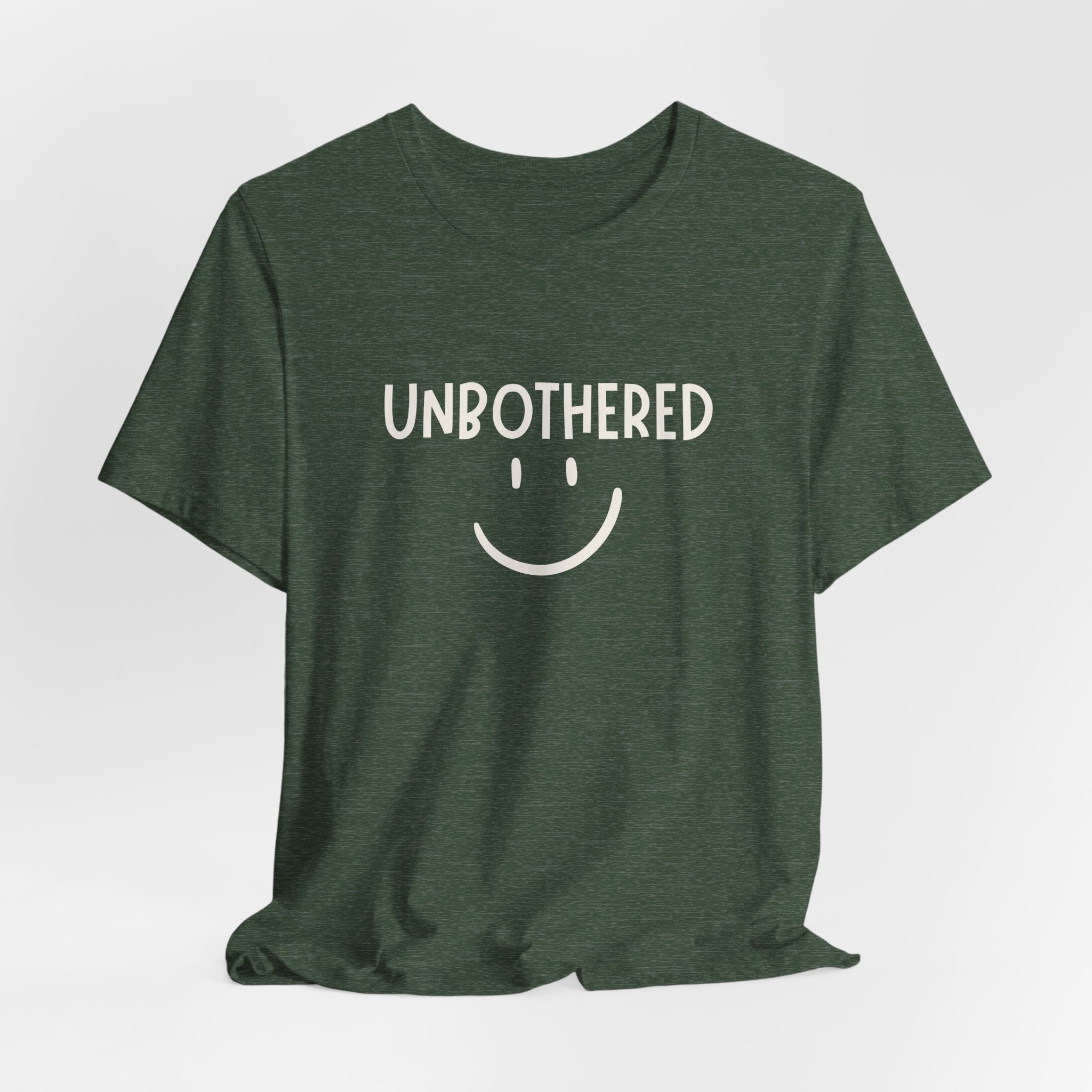 Unbothered Smiley Graphic Tee