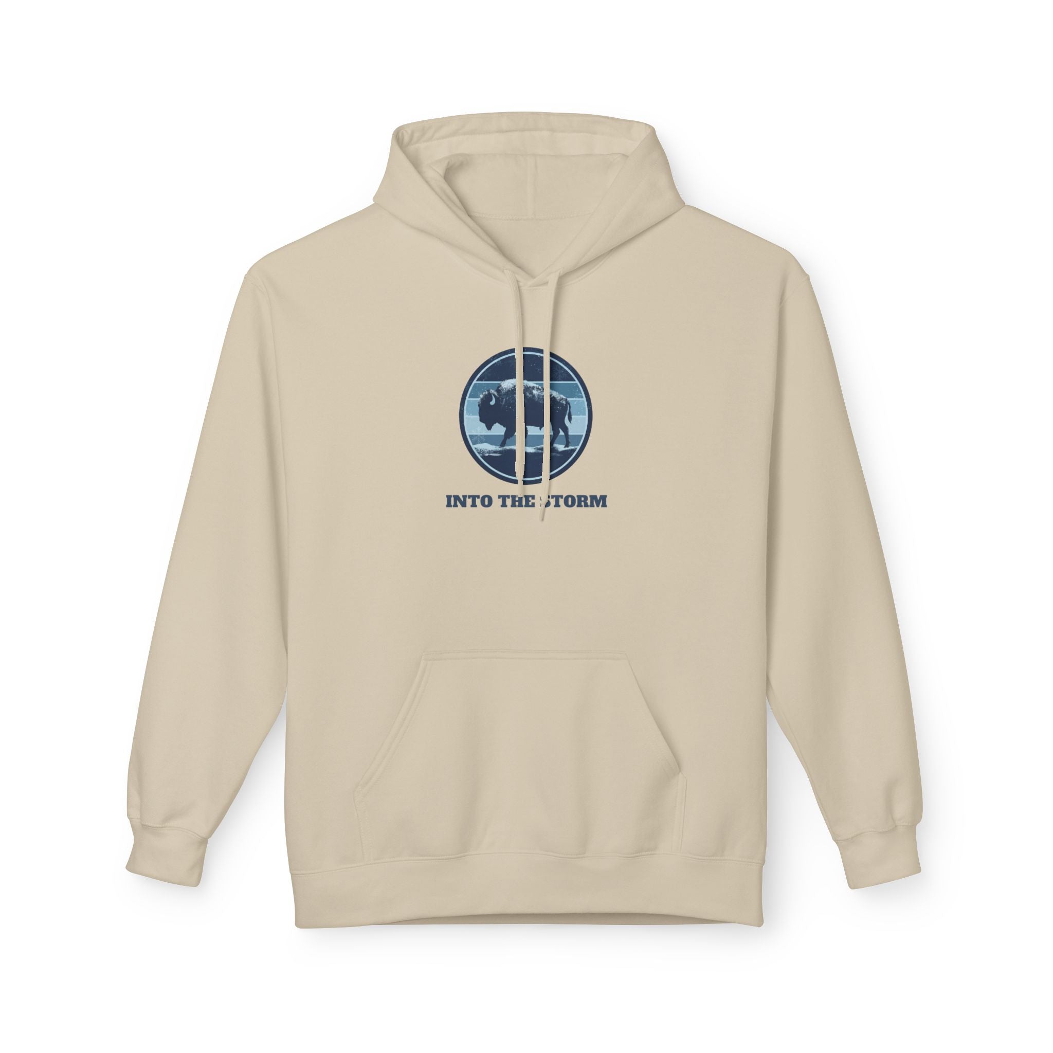 Winter Bison "Into the Storm" Graphic Hoodie