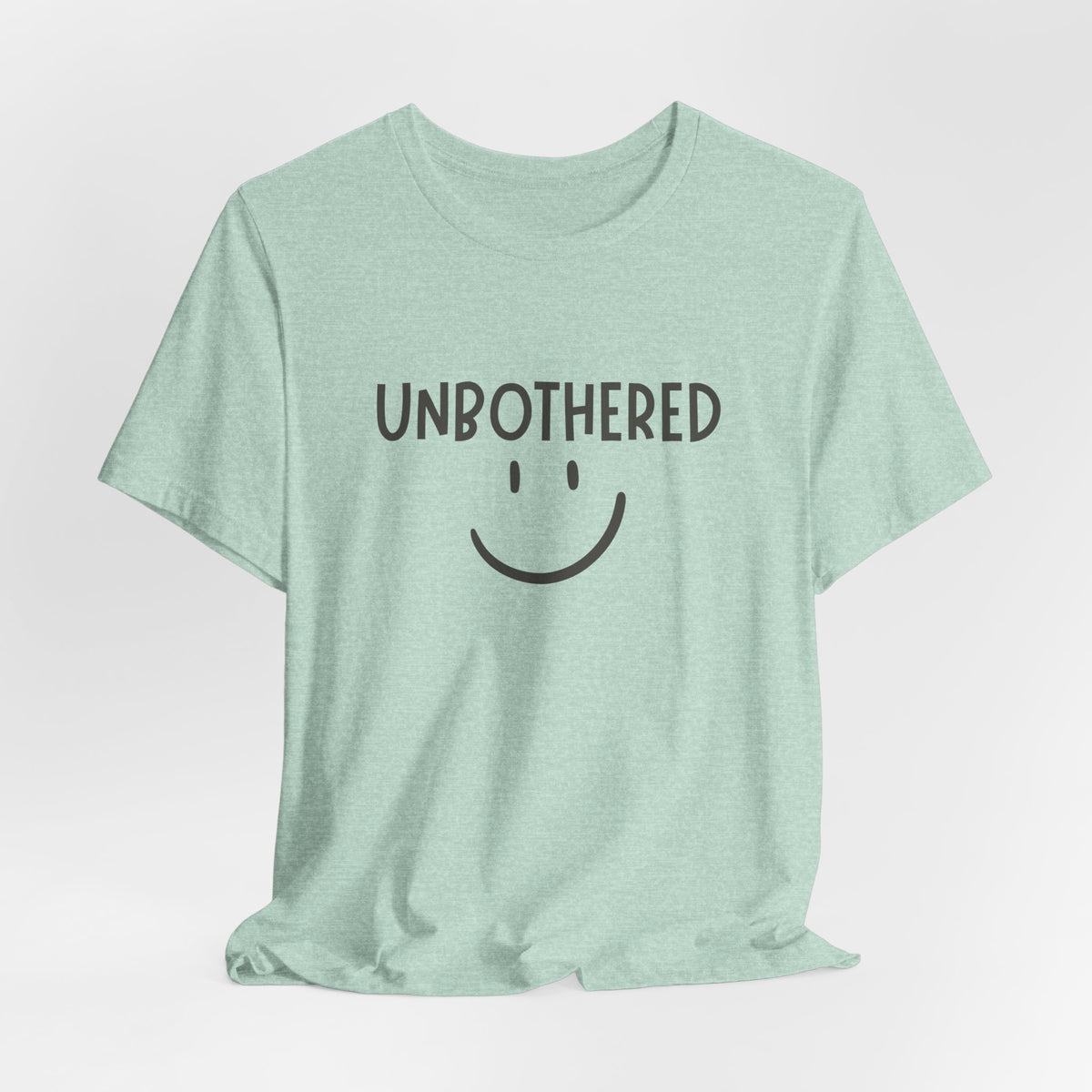 Unbothered Smiley Graphic Tee