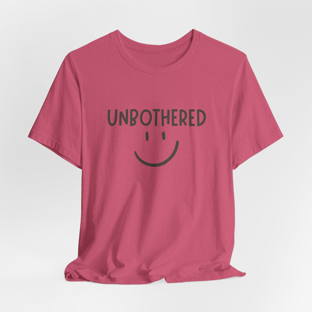 Unbothered Smiley Graphic Tee