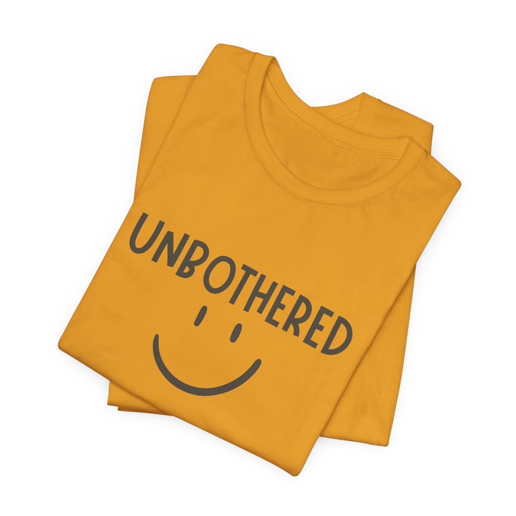 Unbothered Smiley Graphic Tee
