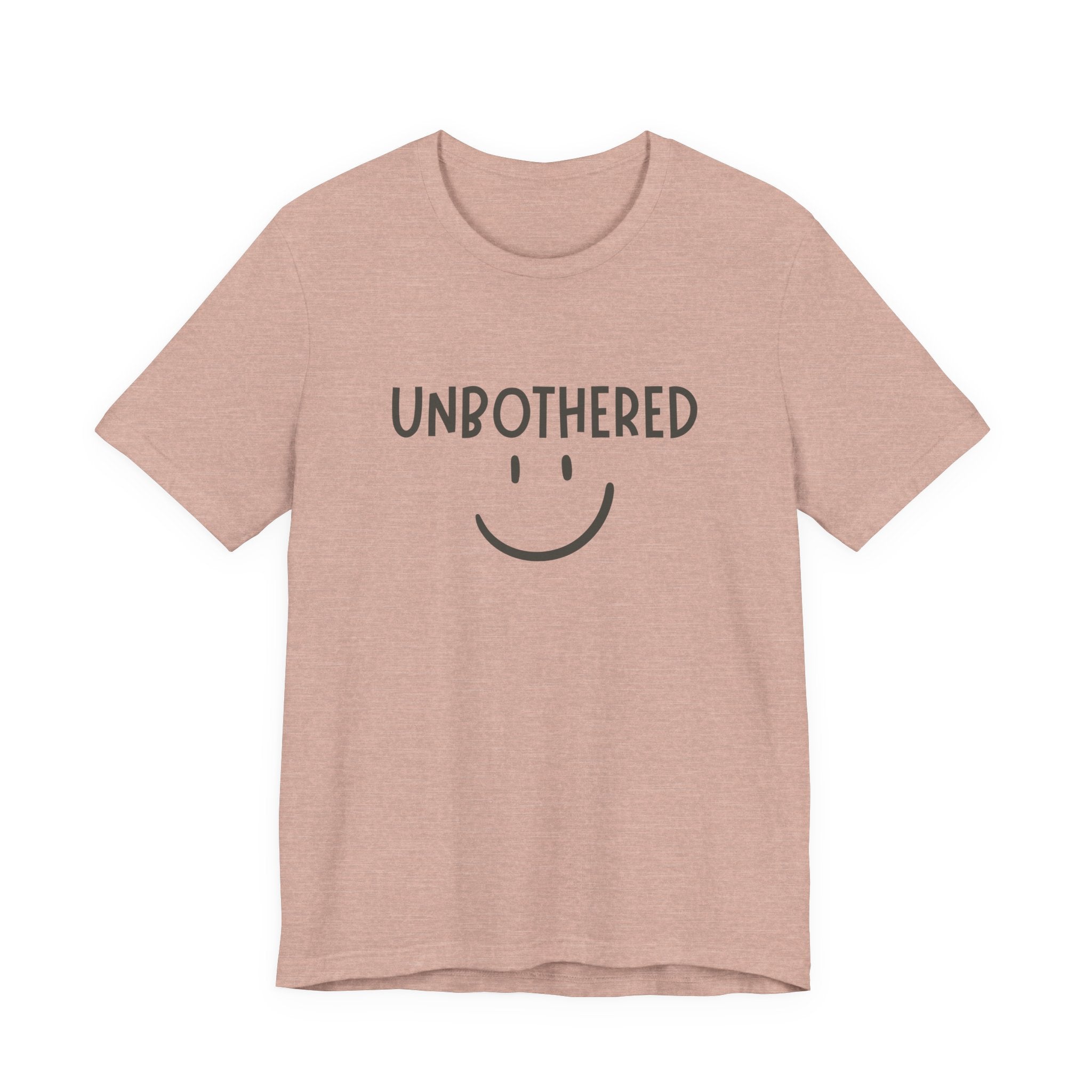 Unbothered Smiley Graphic Tee