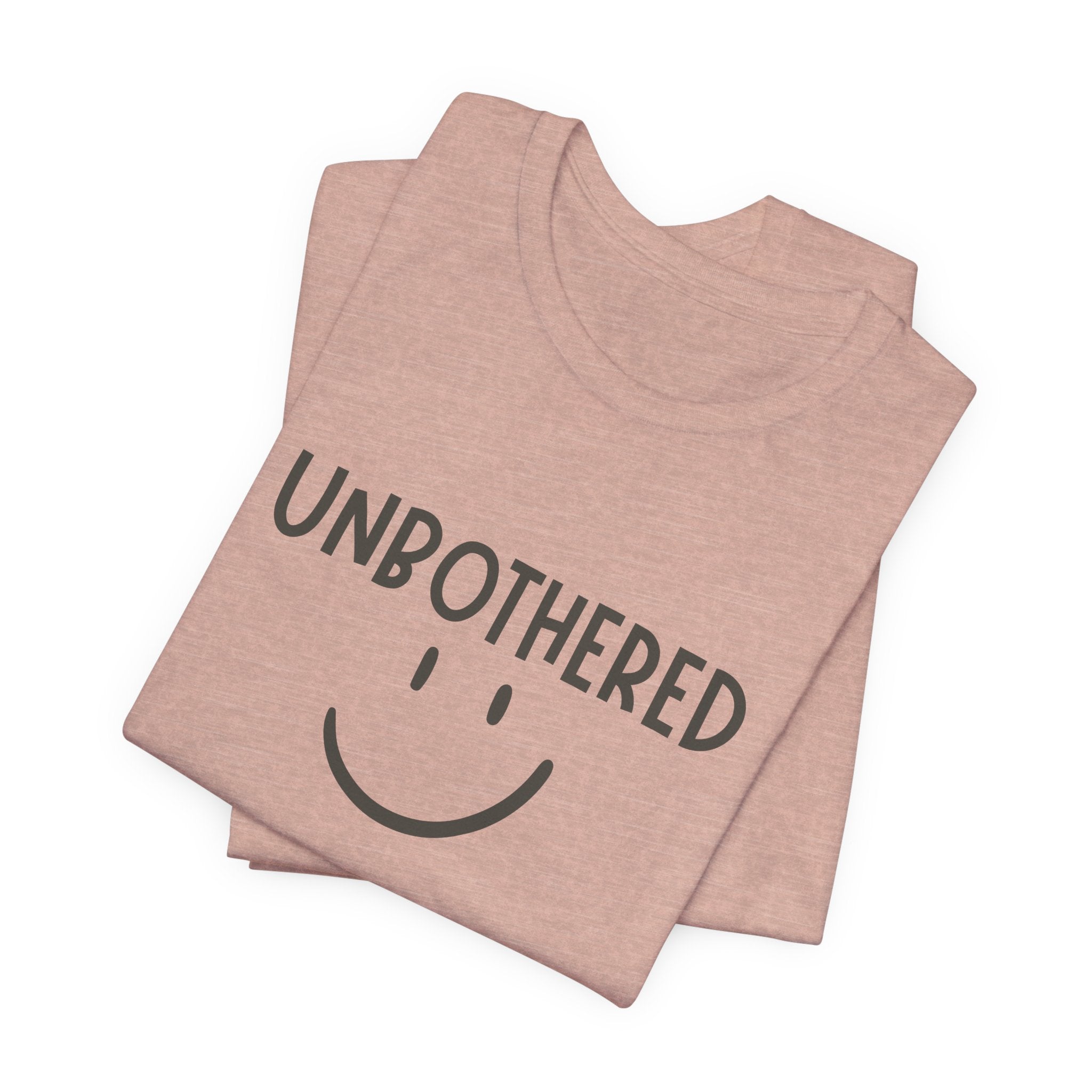 Unbothered Smiley Graphic Tee