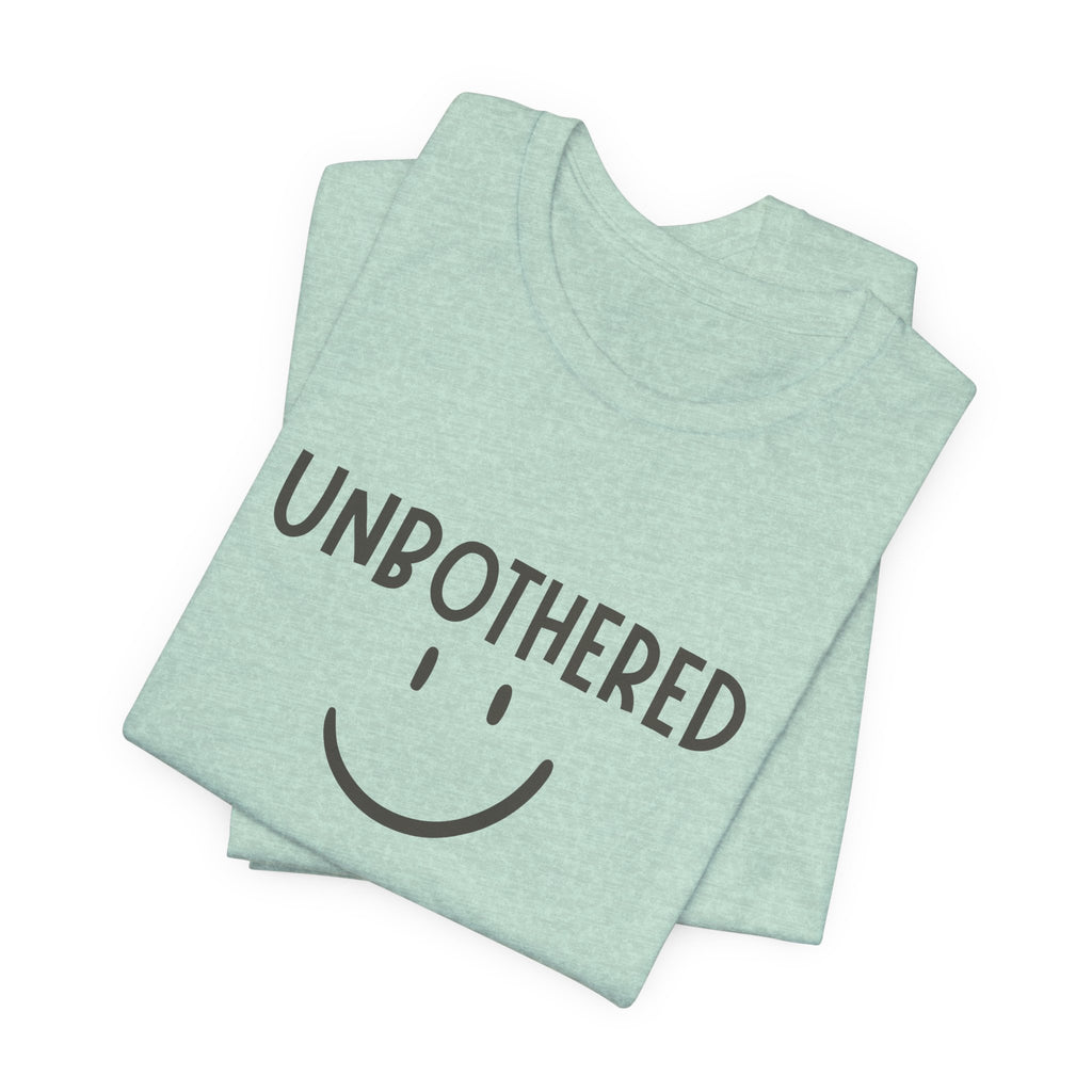 Unbothered Smiley Graphic Tee