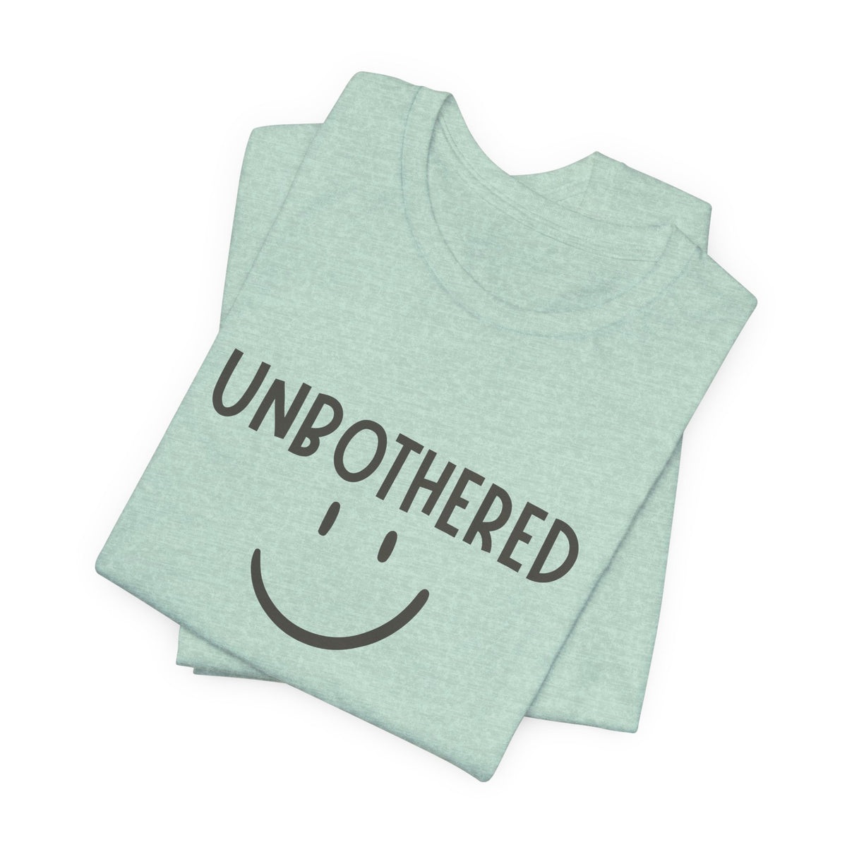Unbothered Smiley Graphic Tee