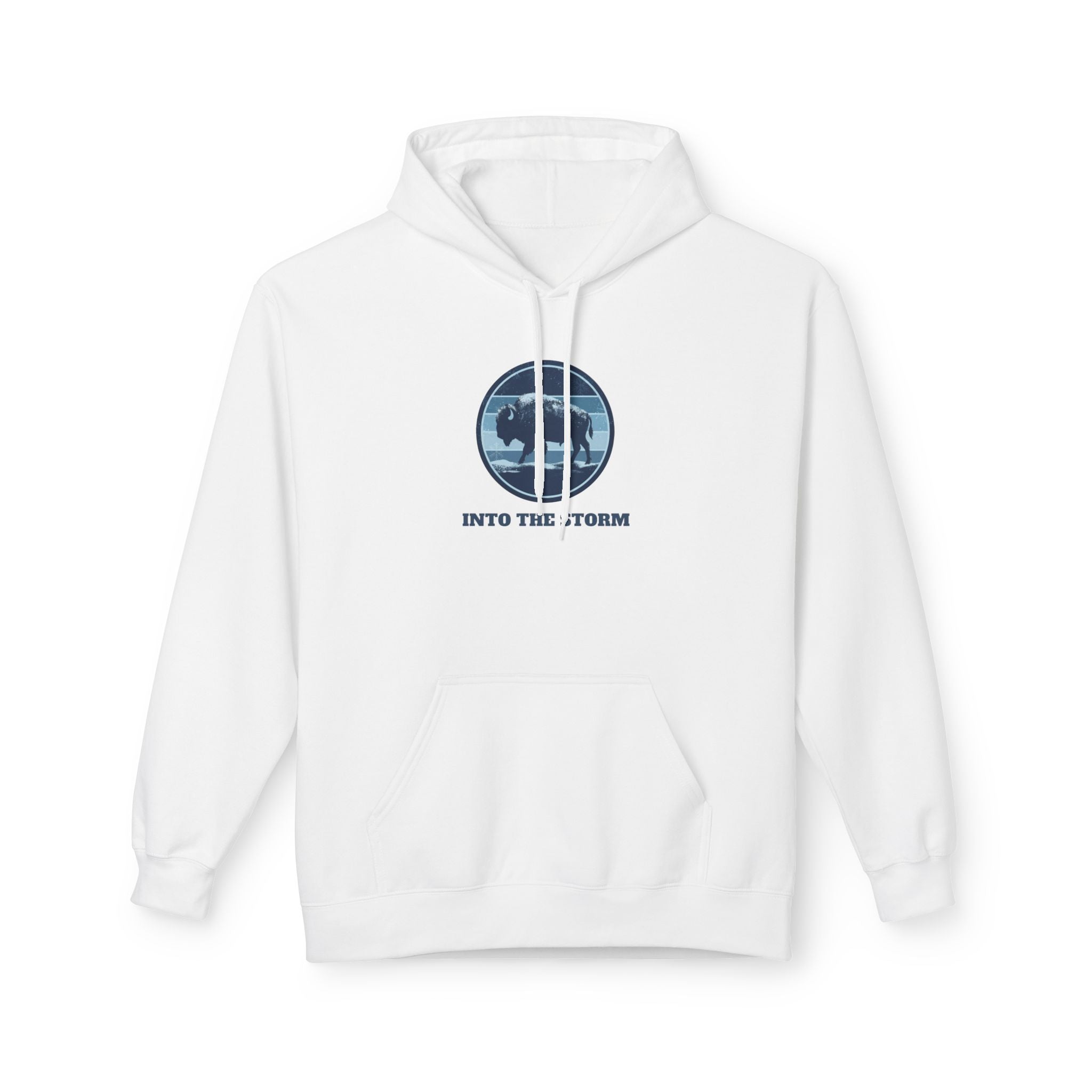 Winter Bison "Into the Storm" Graphic Hoodie