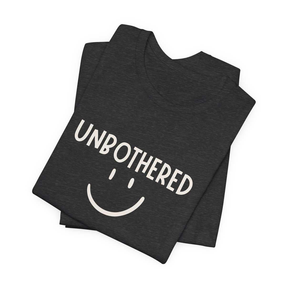 Unbothered Smiley Graphic Tee