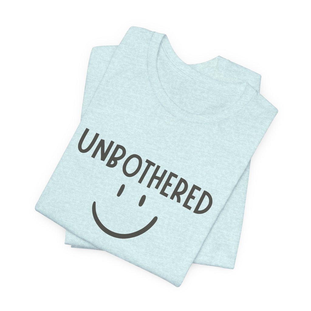 Unbothered Smiley Graphic Tee