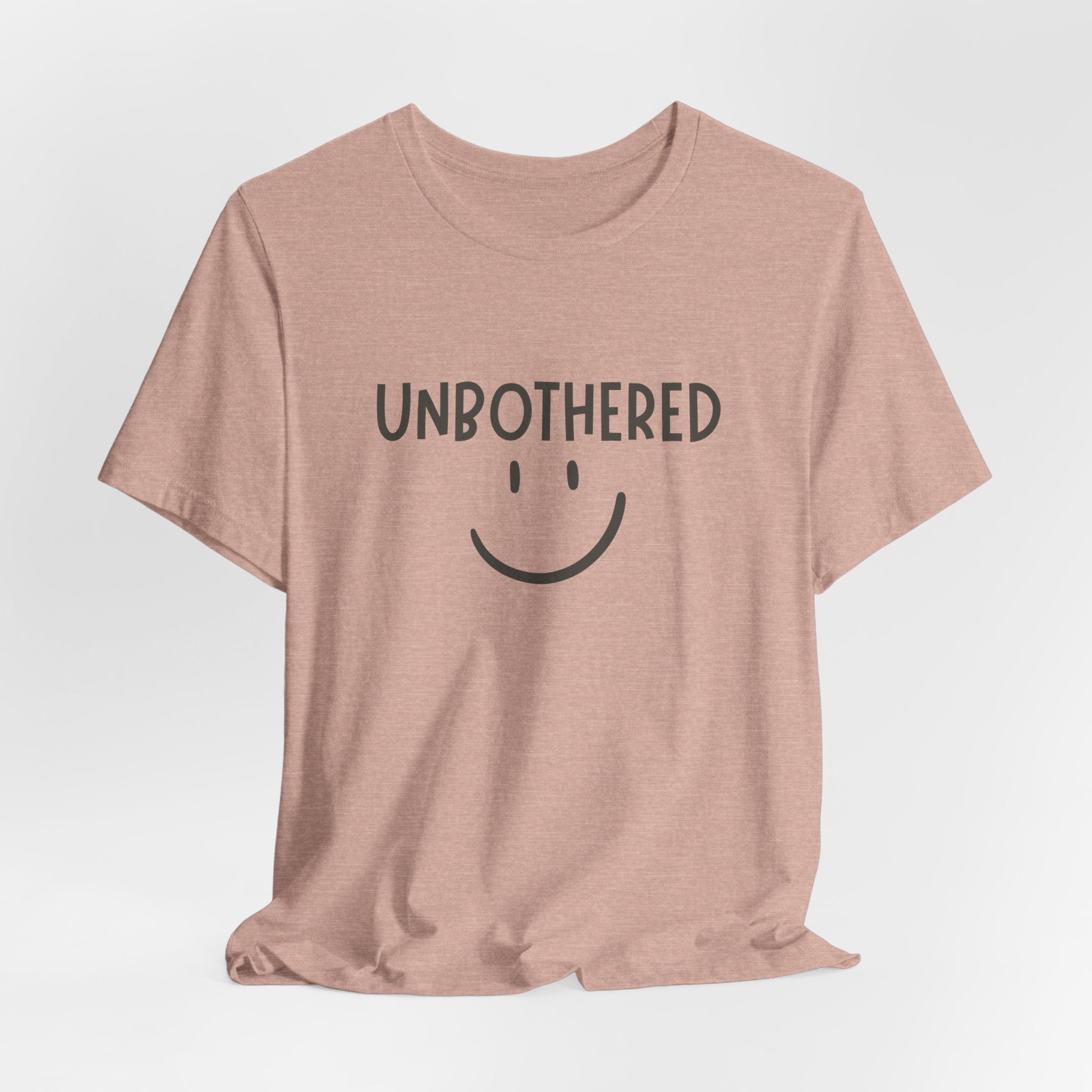 Unbothered Smiley Graphic Tee