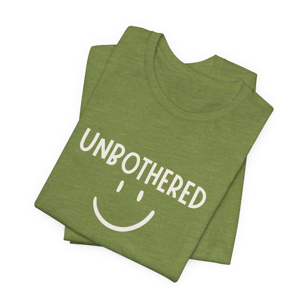 Unbothered Smiley Graphic Tee