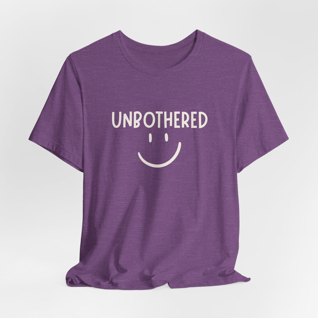 Unbothered Smiley Graphic Tee