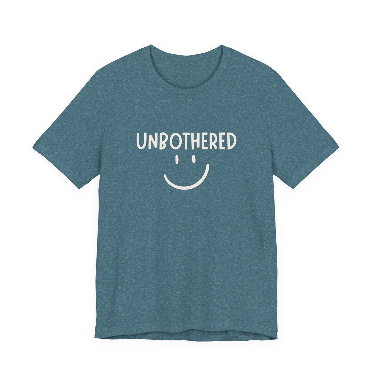Unbothered Smiley Graphic Tee