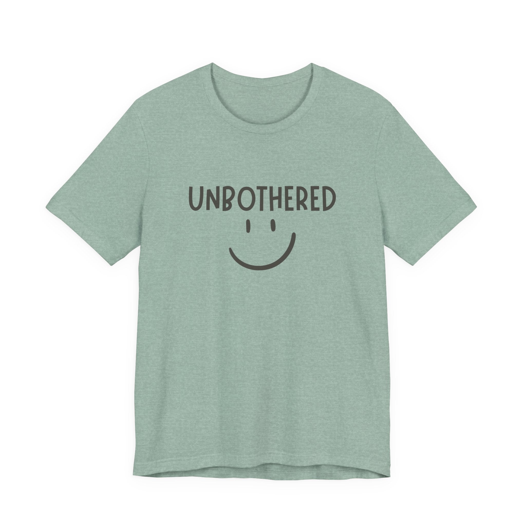 Unbothered Smiley Graphic Tee
