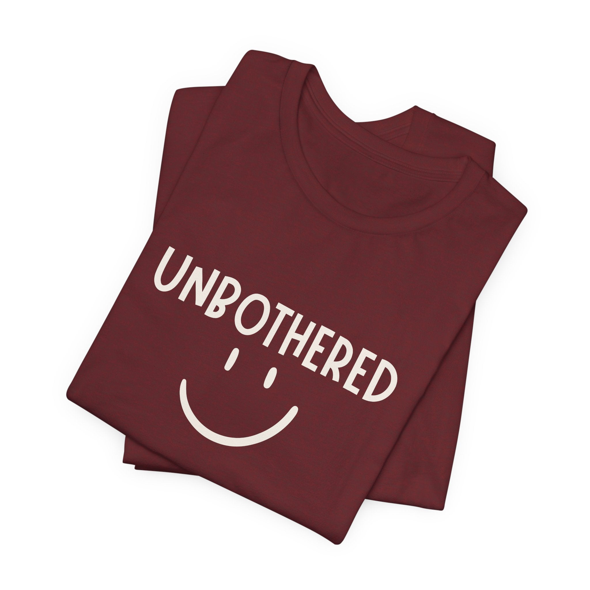Unbothered Smiley Graphic Tee