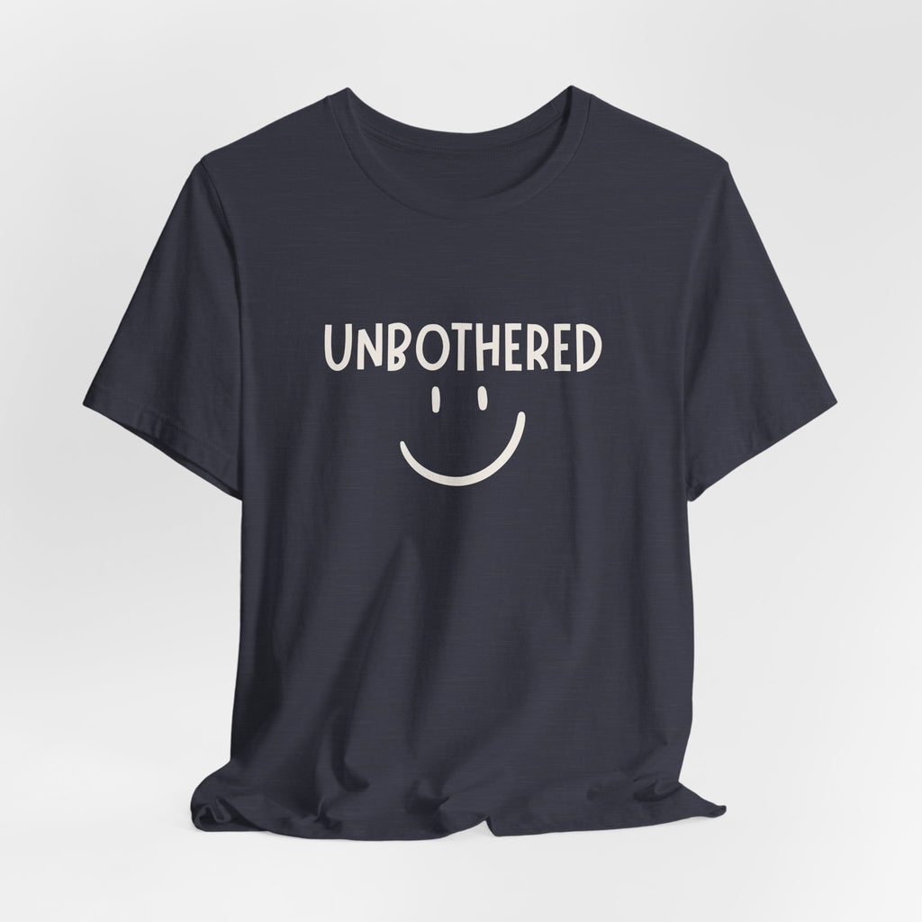 Unbothered Smiley Graphic Tee