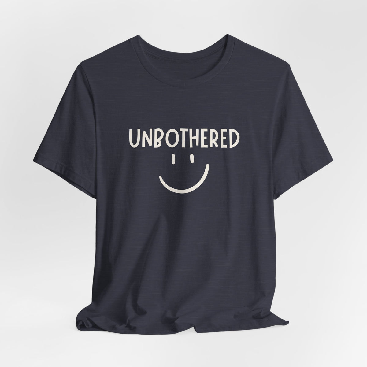 Unbothered Smiley Graphic Tee