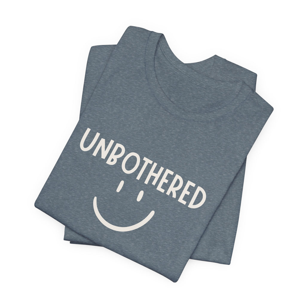 Unbothered Smiley Graphic Tee