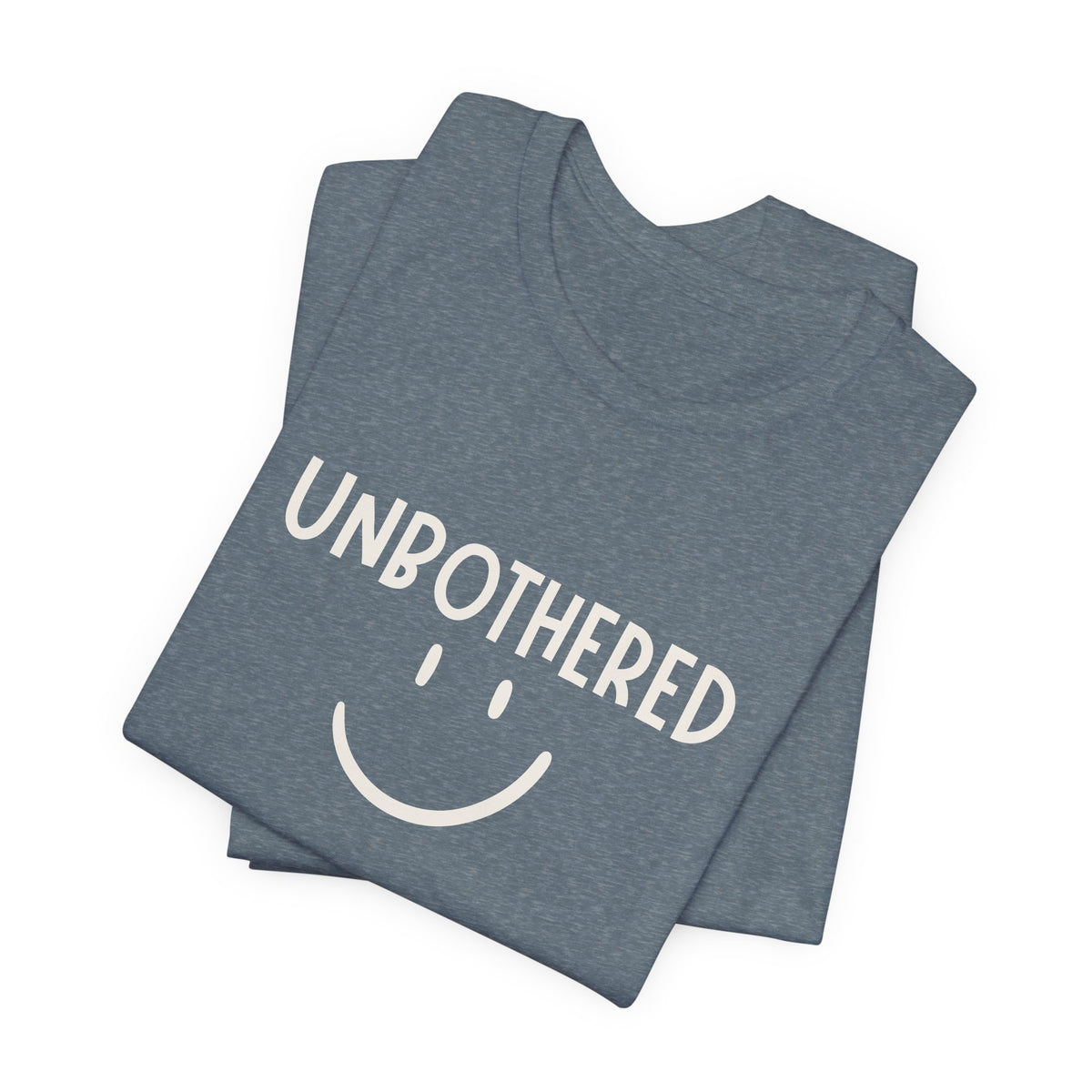 Unbothered Smiley Graphic Tee