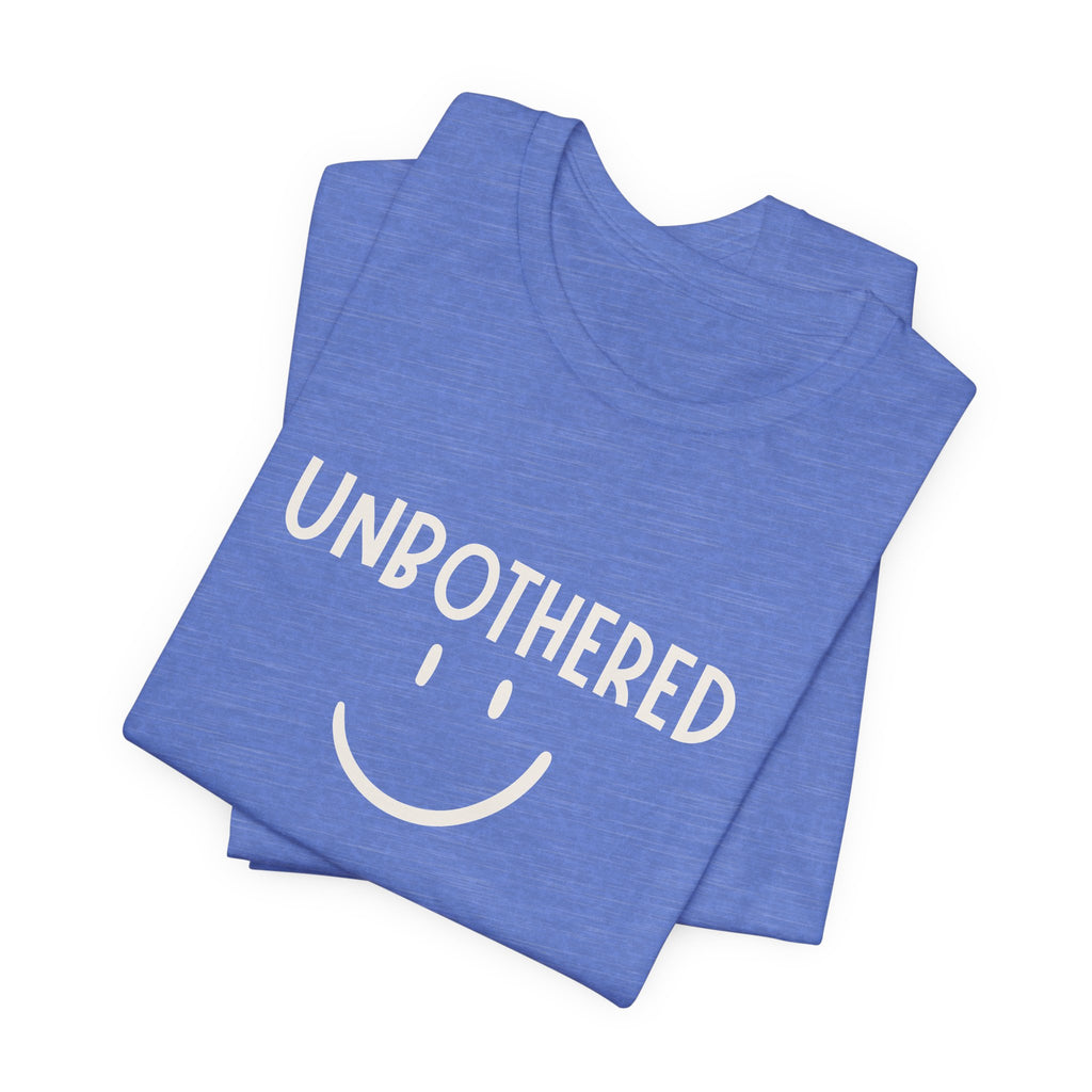 Unbothered Smiley Graphic Tee