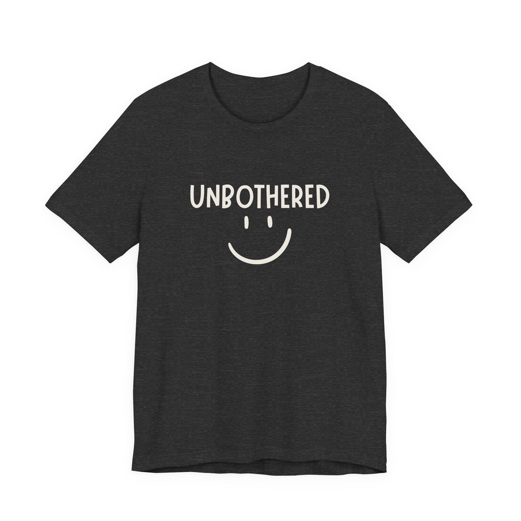 Unbothered Smiley Graphic Tee