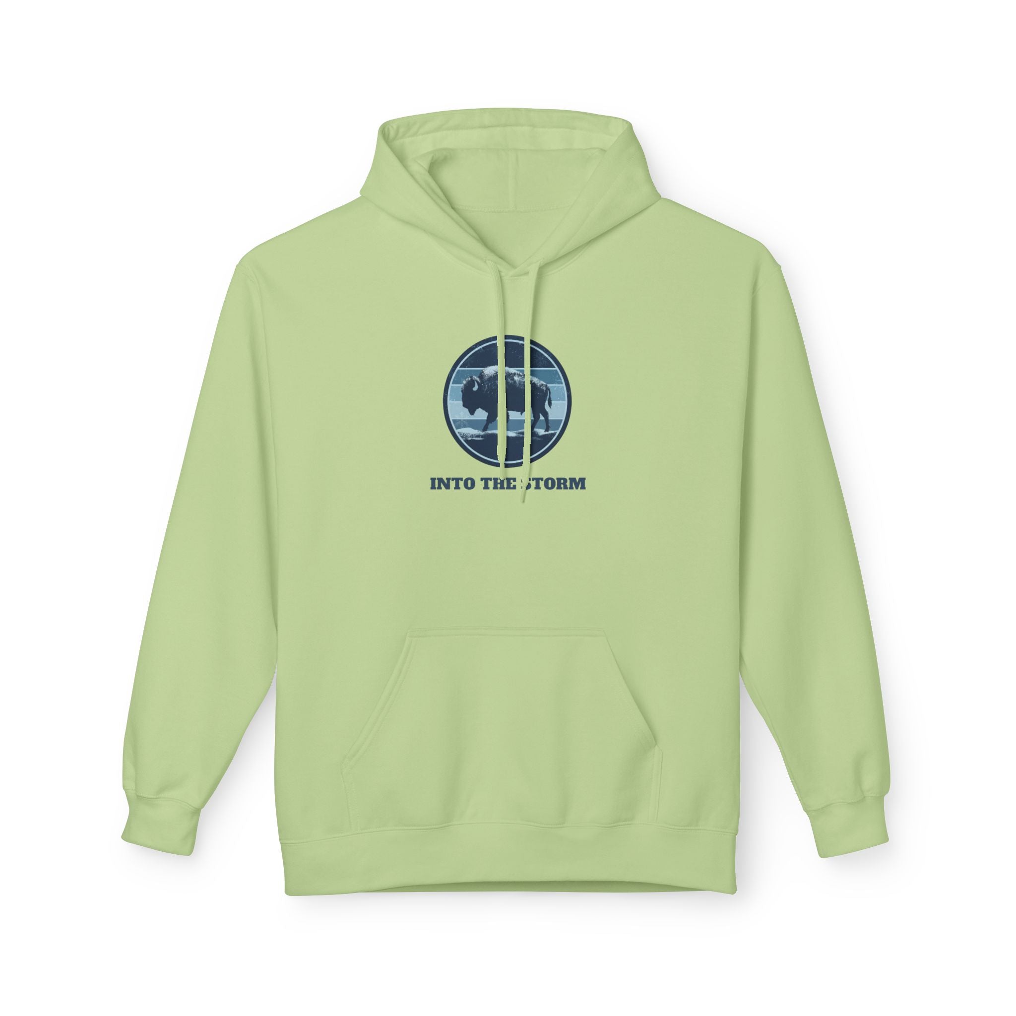 Winter Bison "Into the Storm" Graphic Hoodie
