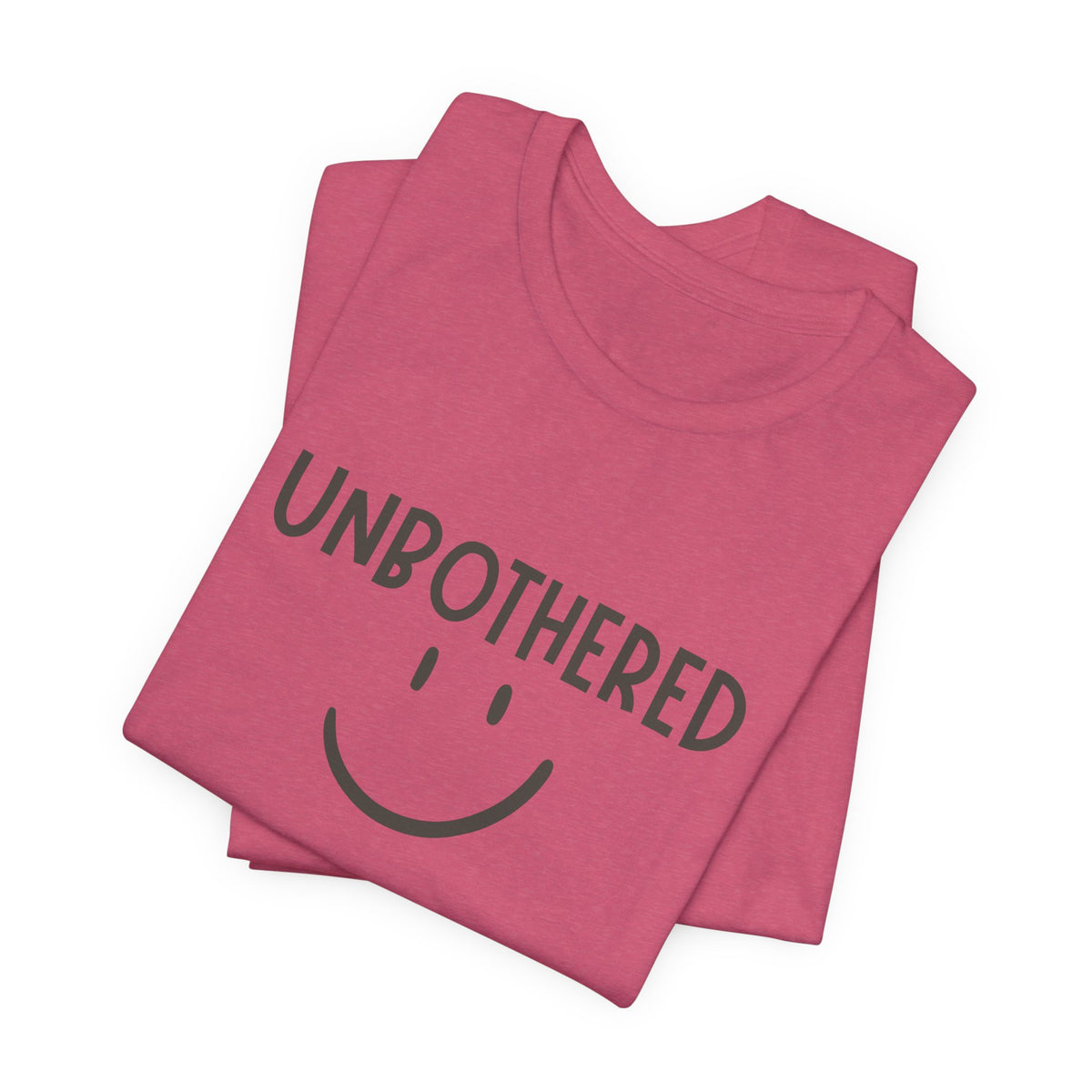 Unbothered Smiley Graphic Tee