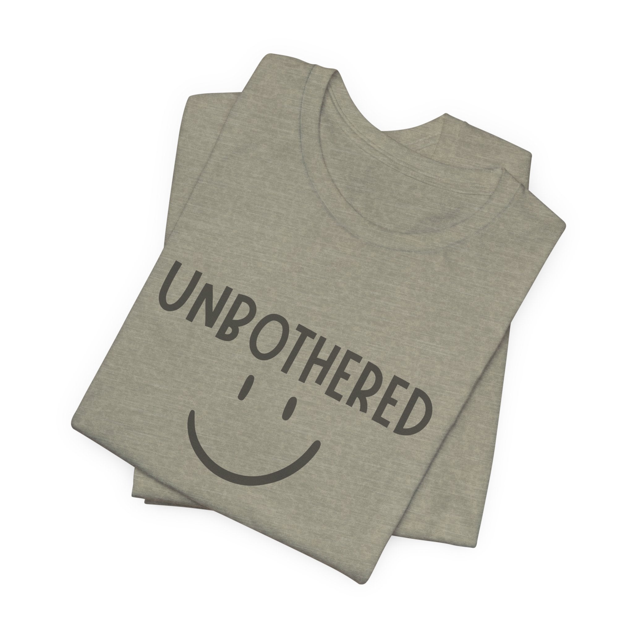 Unbothered Smiley Graphic Tee