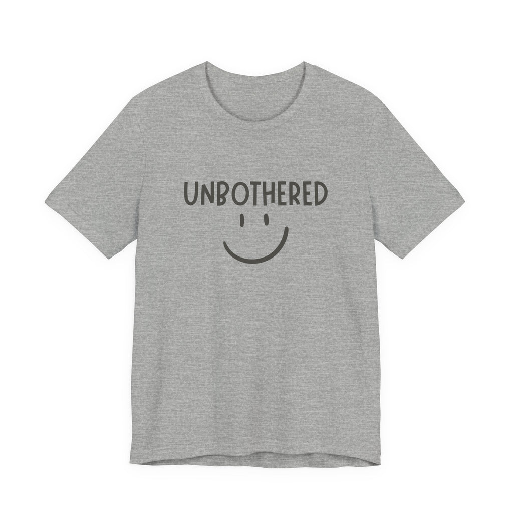 Unbothered Smiley Graphic Tee