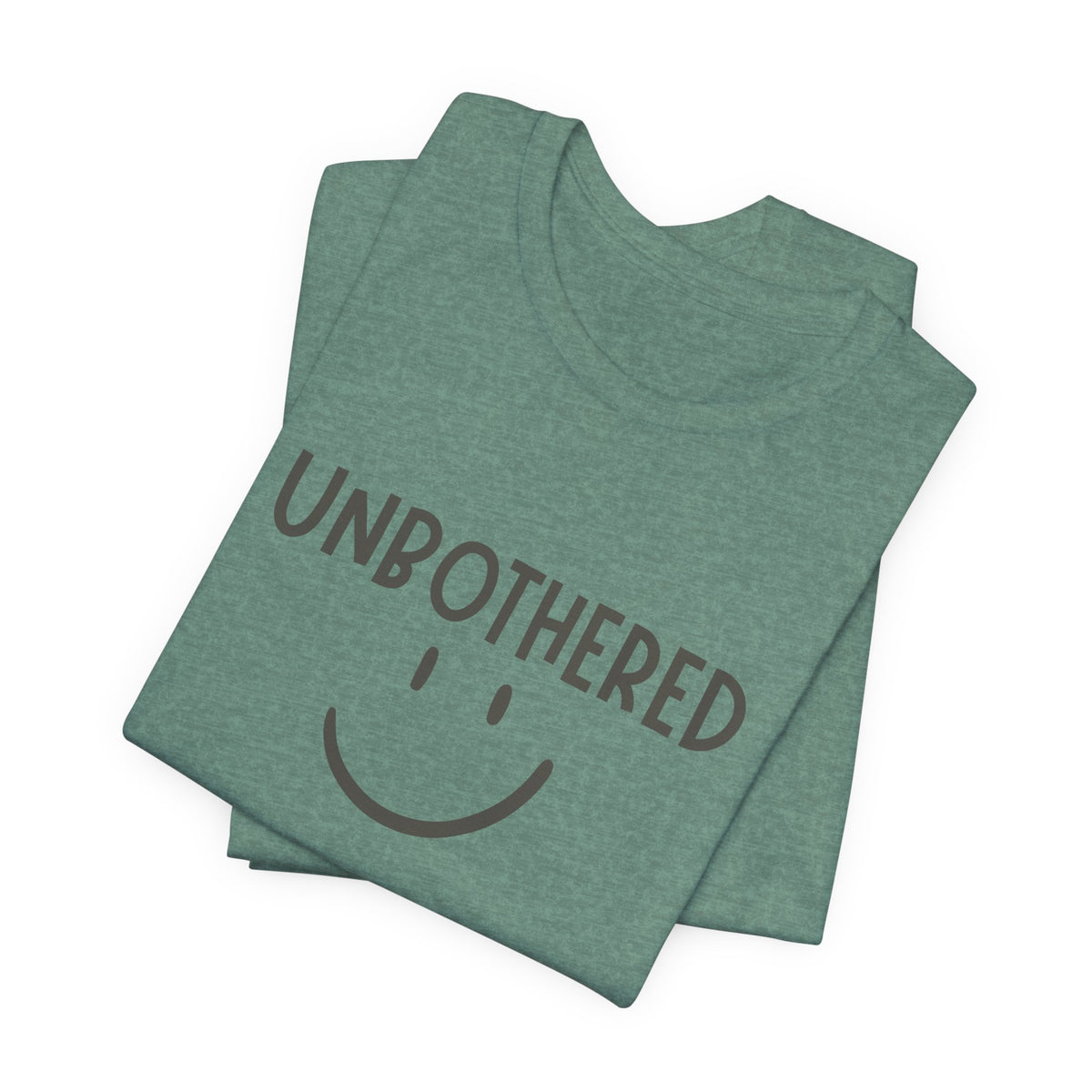 Unbothered Smiley Graphic Tee
