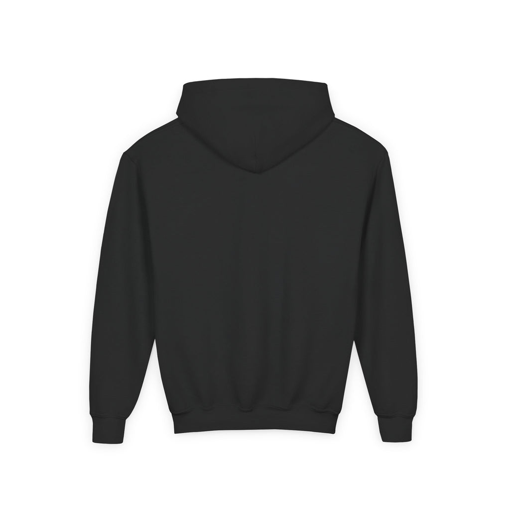 Retro Sunset Bison "Into the Storm" Graphic Youth Hoodie
