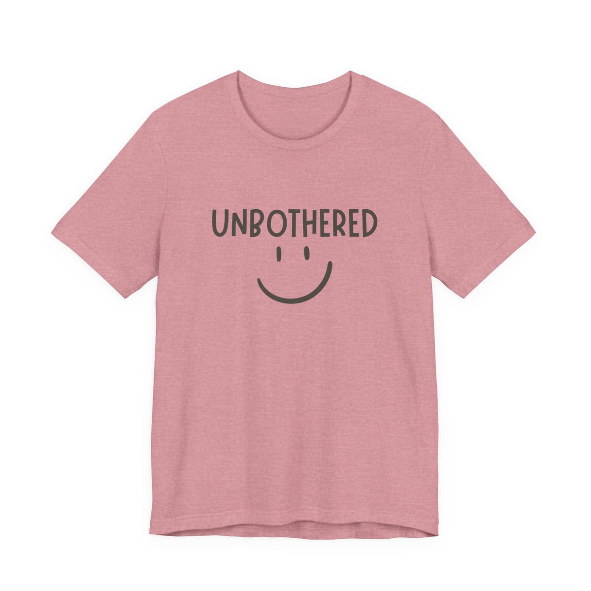 Unbothered Smiley Graphic Tee