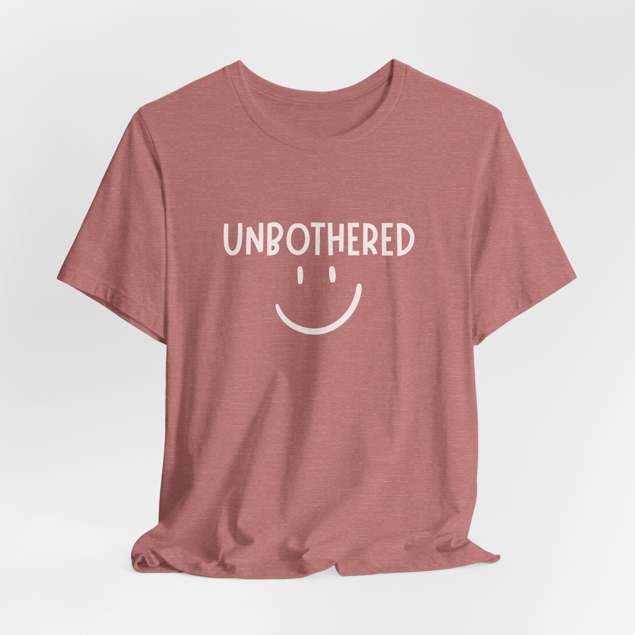 Unbothered Smiley Graphic Tee
