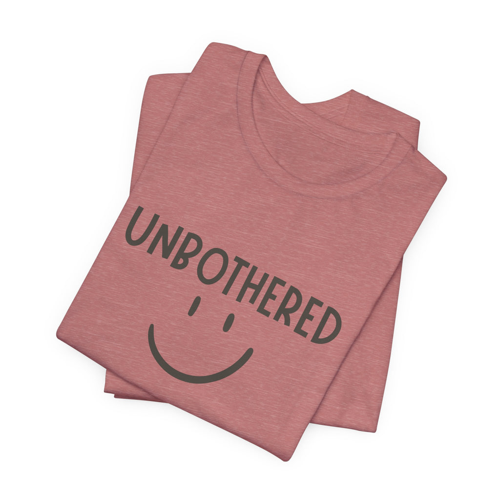 Unbothered Smiley Graphic Tee