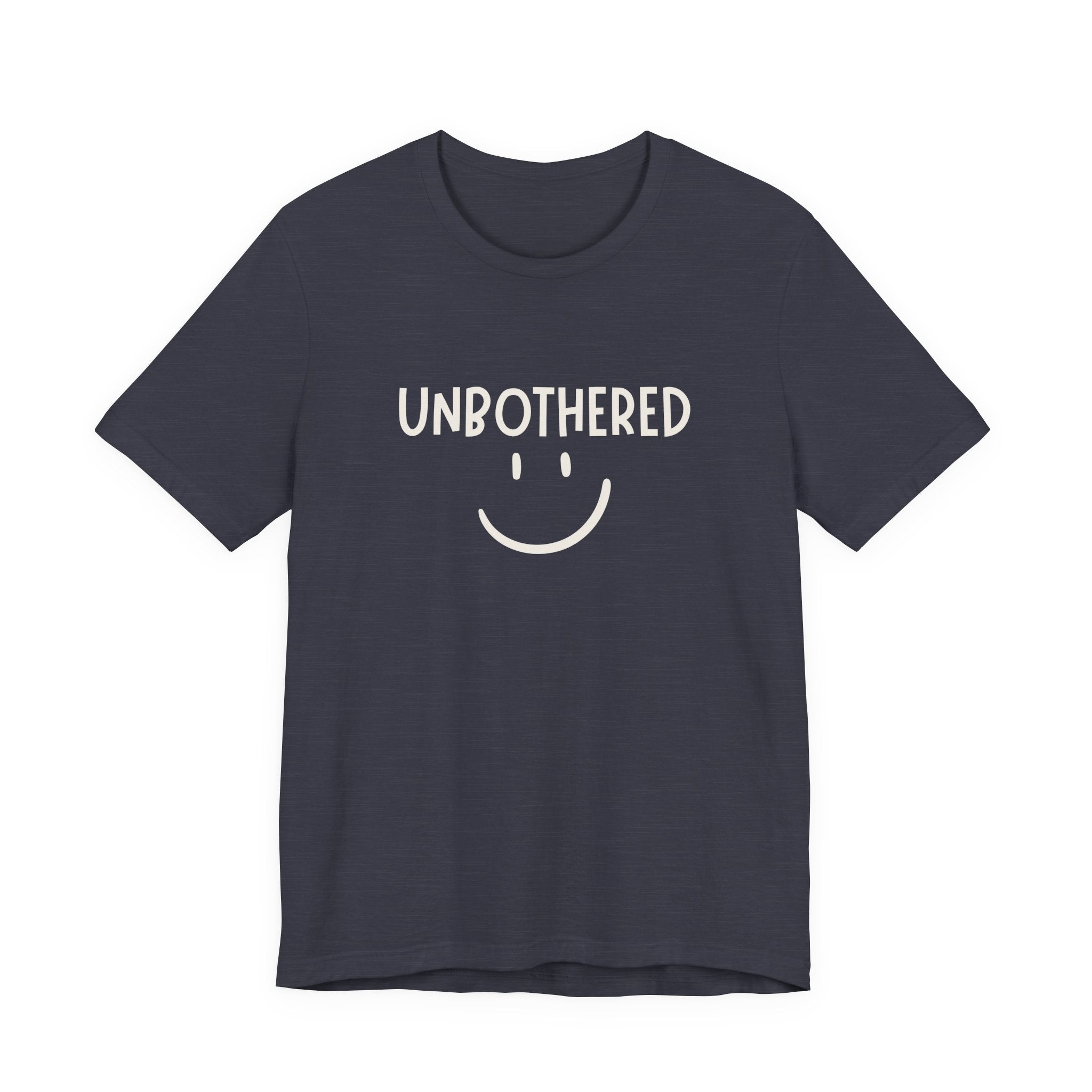 Unbothered Smiley Graphic Tee