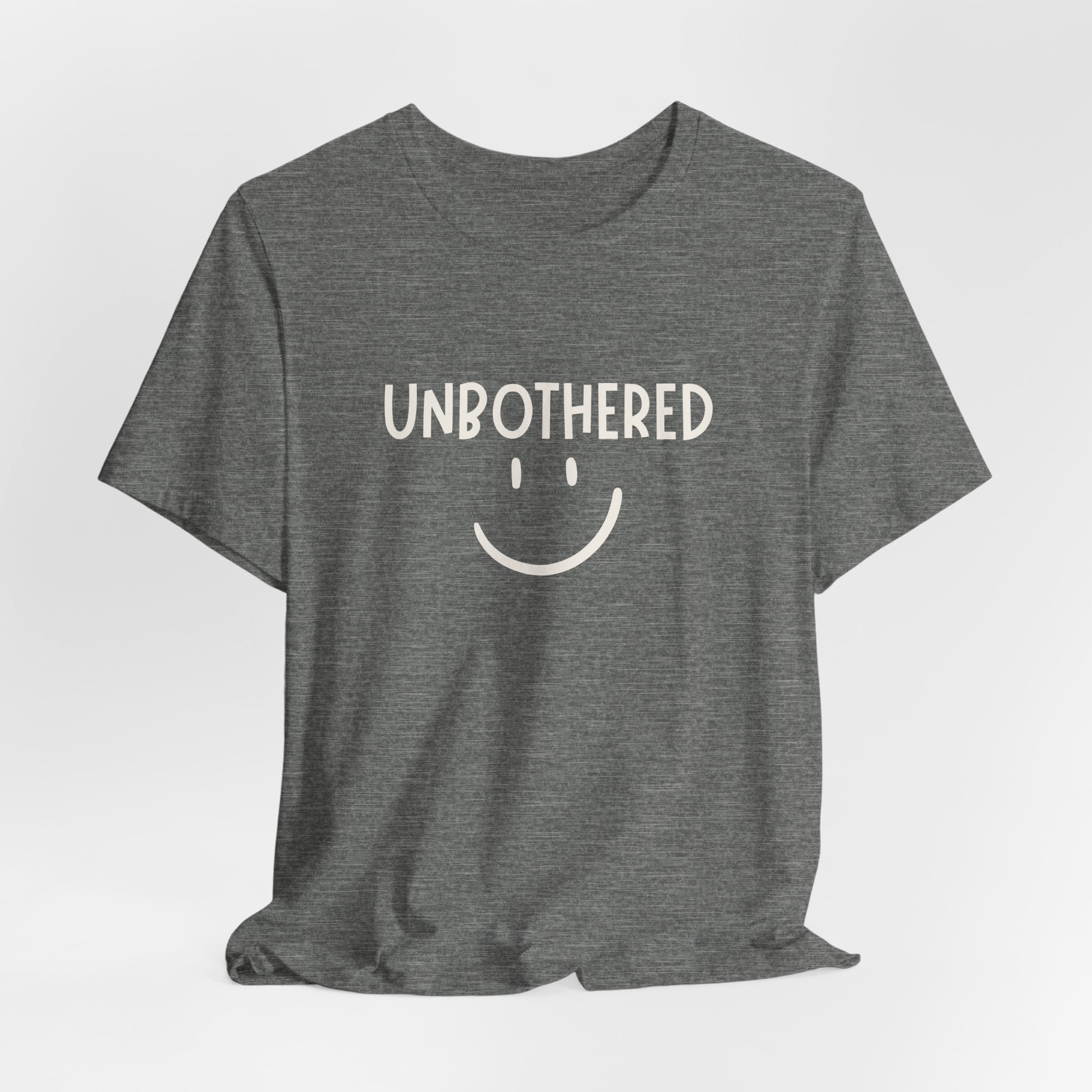Unbothered Smiley Graphic Tee