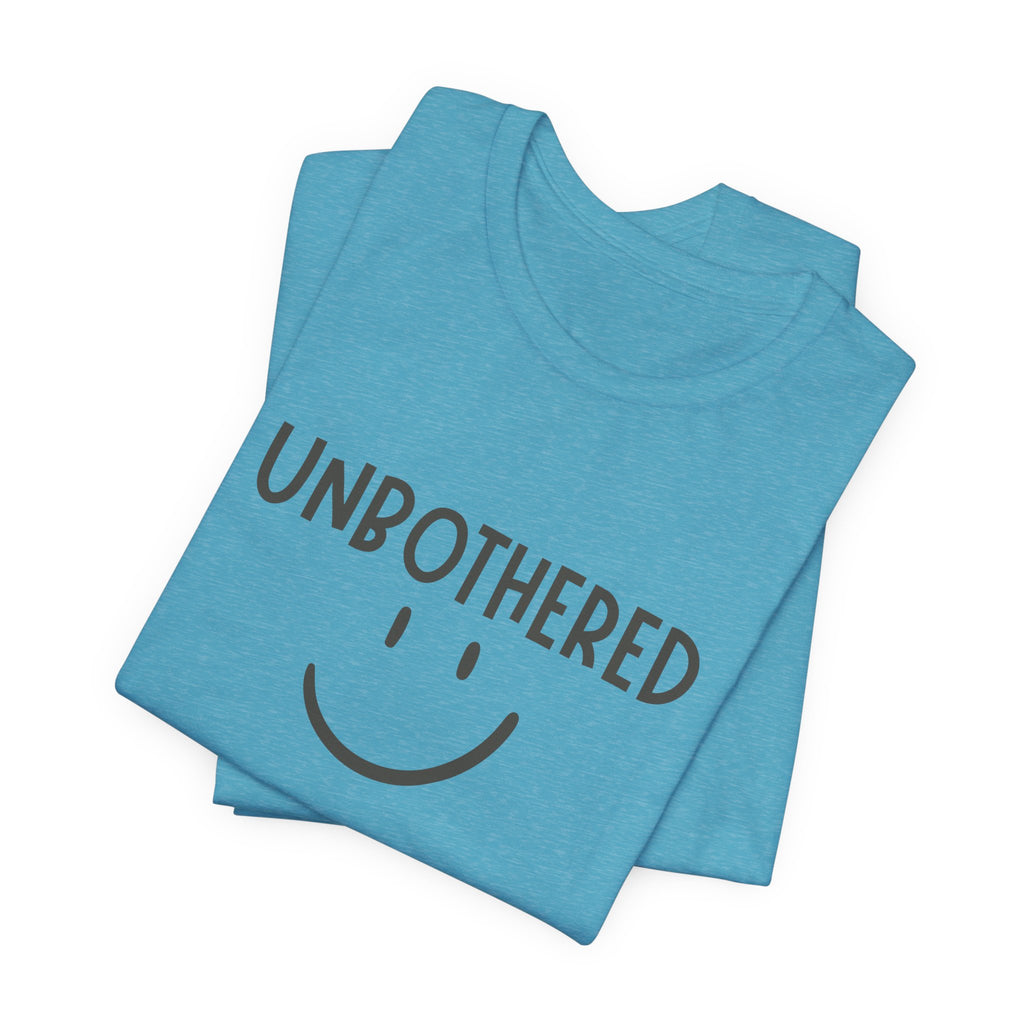 Unbothered Smiley Graphic Tee