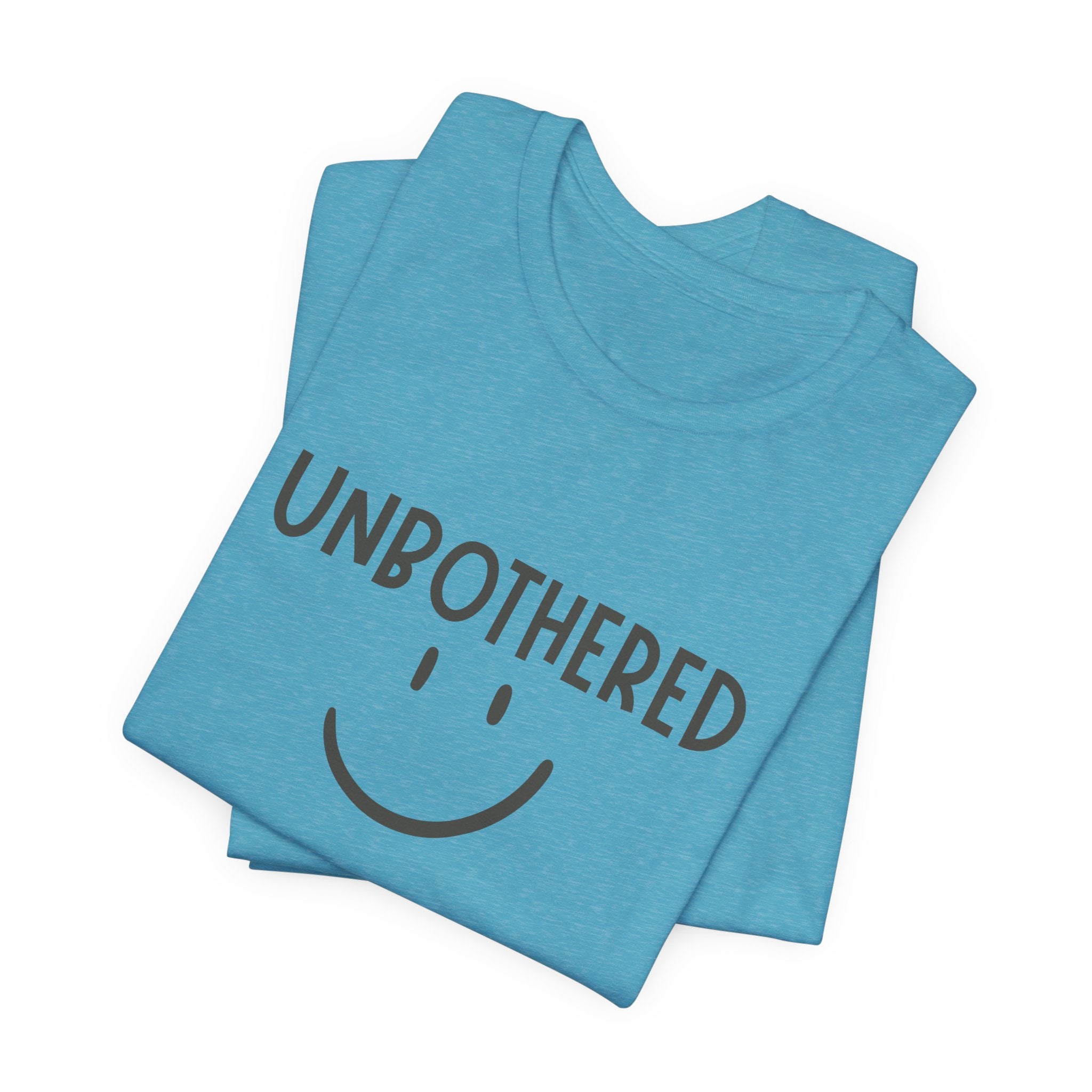 Unbothered Smiley Graphic Tee