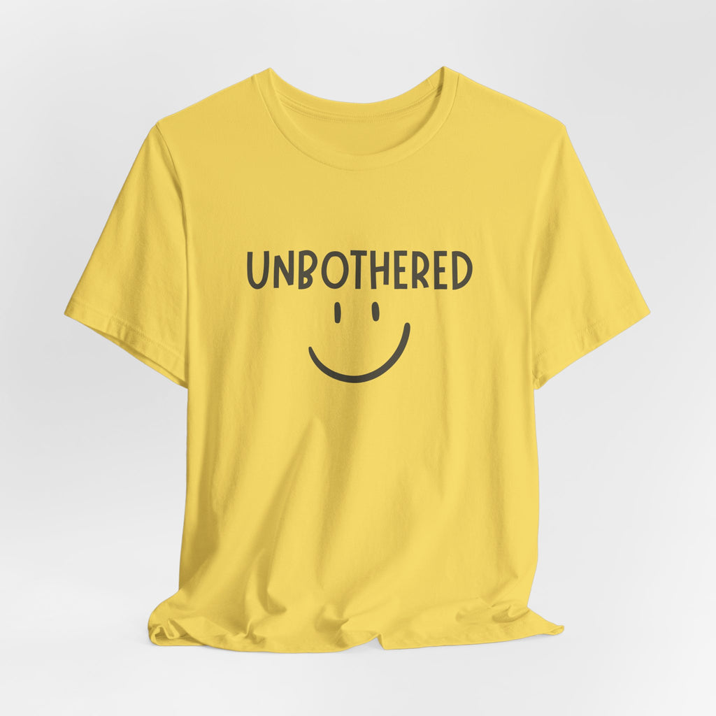 Unbothered Smiley Graphic Tee