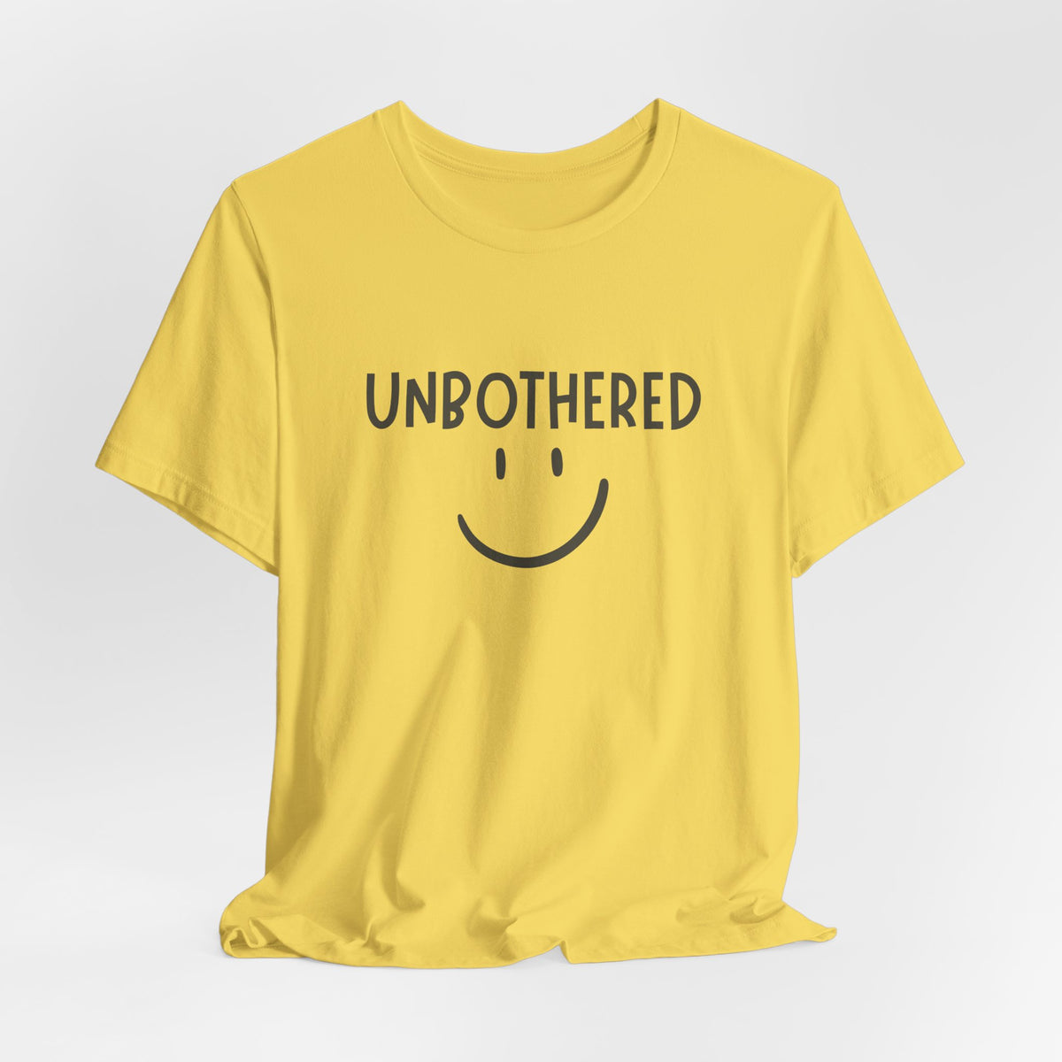 Unbothered Smiley Graphic Tee