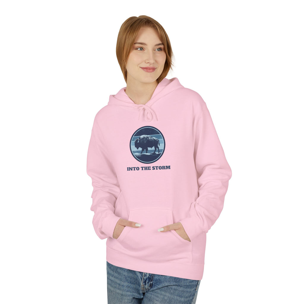 Winter Bison "Into the Storm" Graphic Hoodie