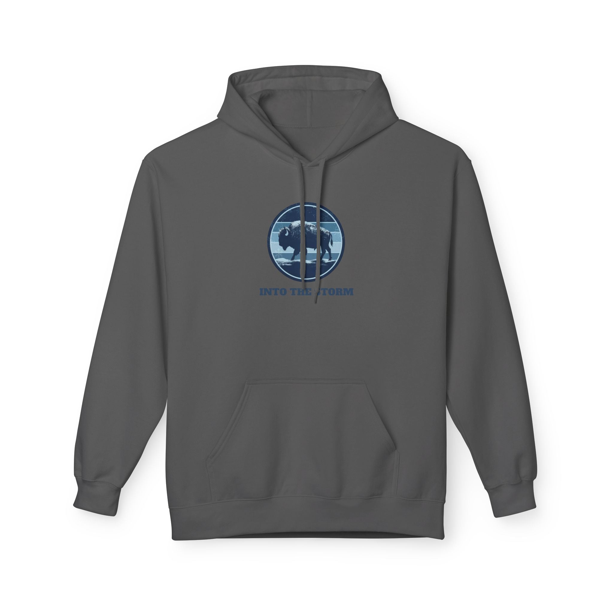 Winter Bison "Into the Storm" Graphic Hoodie