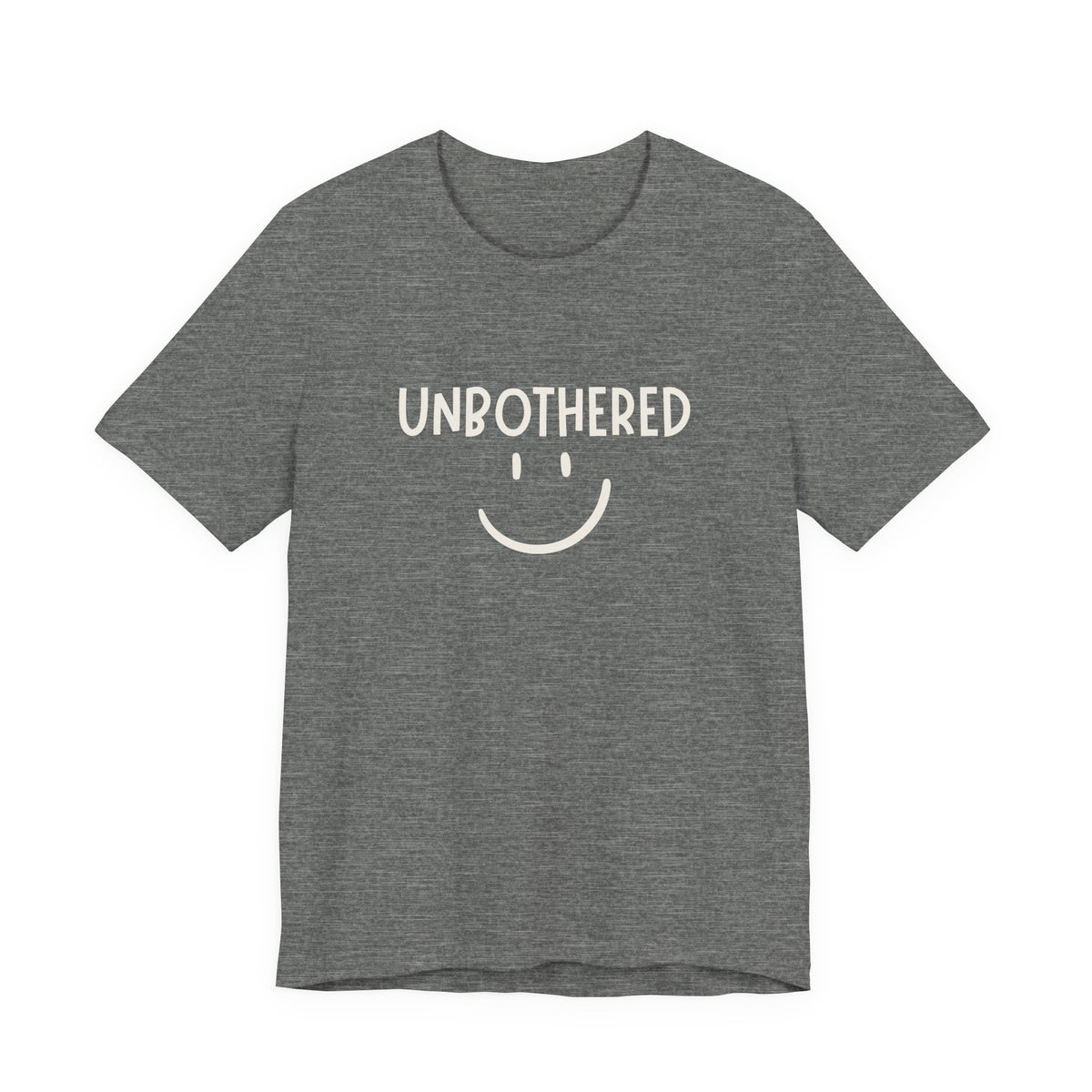 Unbothered Smiley Graphic Tee