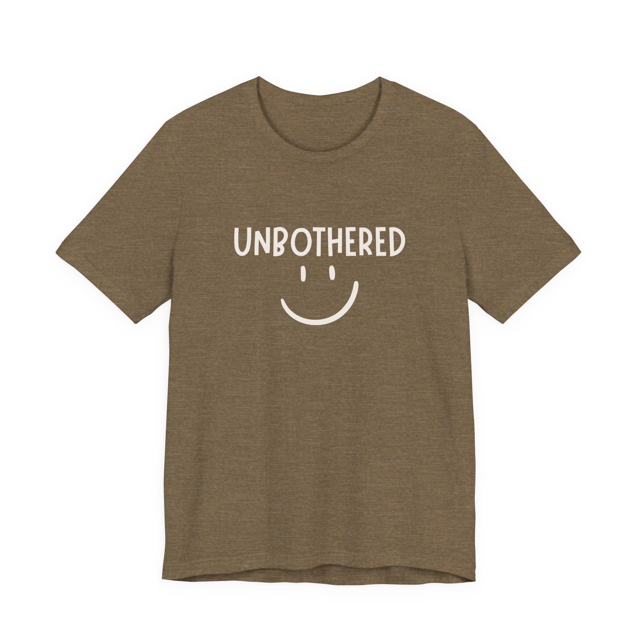 Unbothered Smiley Graphic Tee