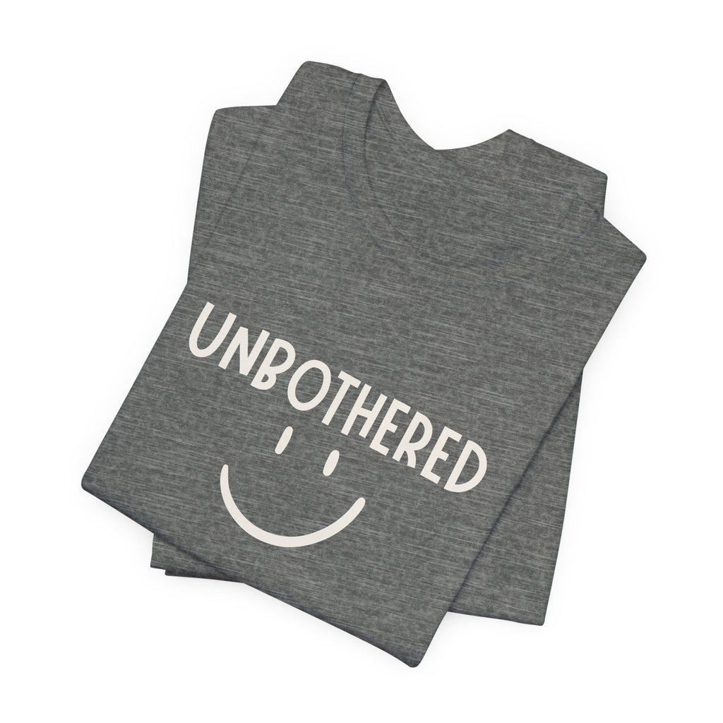 Unbothered Smiley Graphic Tee