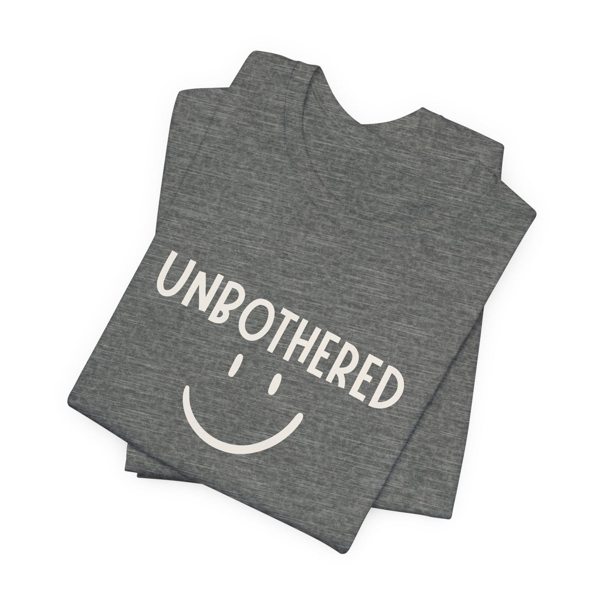 Unbothered Smiley Graphic Tee