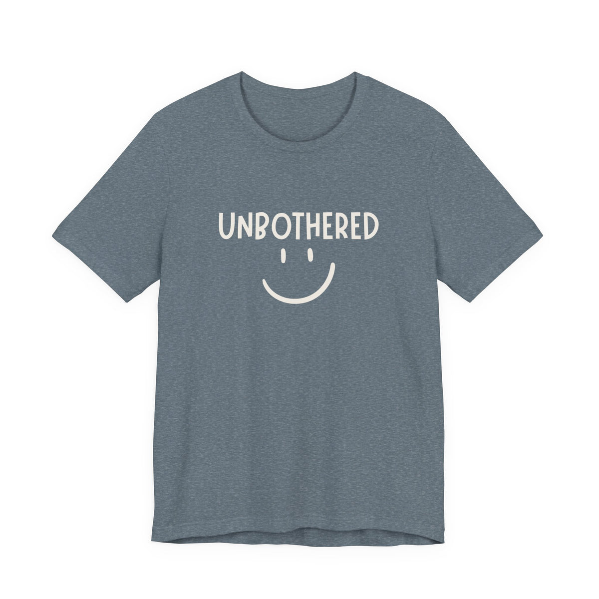 Unbothered Smiley Graphic Tee